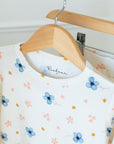 Blossoms Bamboo Two-Piece Pajamas