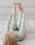 Sage Green Bamboo Two-Piece Pajamas