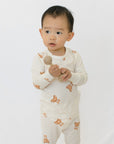 Bears Bamboo Two-Piece Pajamas