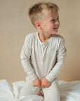 Snowy Snowman Bamboo Two-Piece PJs