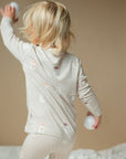 Snowy Snowman Bamboo Two-Piece PJs