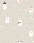 Snowy Snowman Bamboo Two-Piece PJs